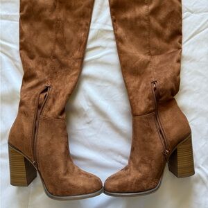 Brown boots
